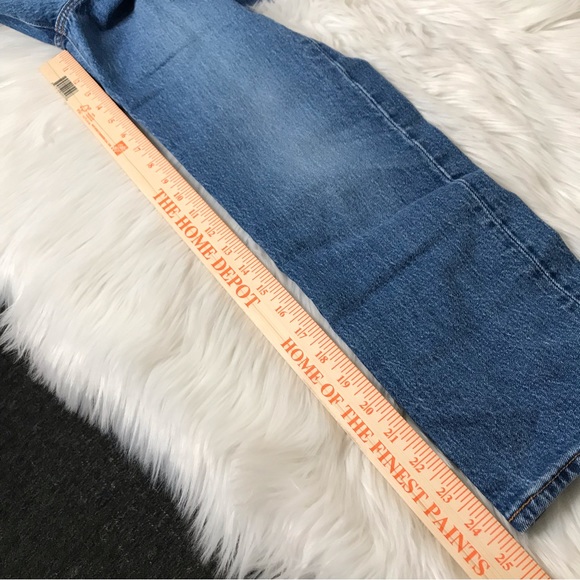 Levi's Jeans Women 26 Wedgie Straight Blue Button Fly - Picture 10 of 13